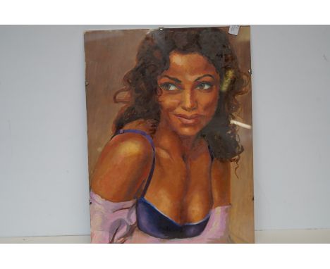 Portrait painting of a lady