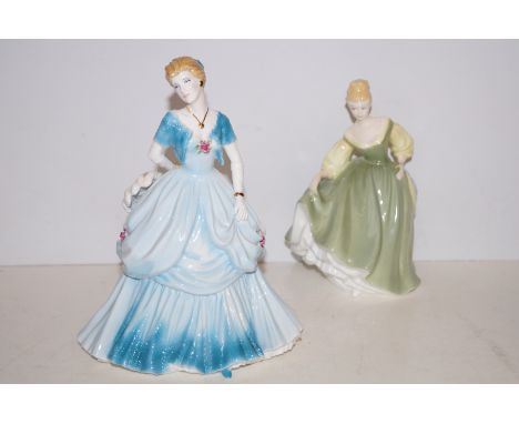 Royal Doulton HN 2193 fair lady royal Worcester figure night at the opera
