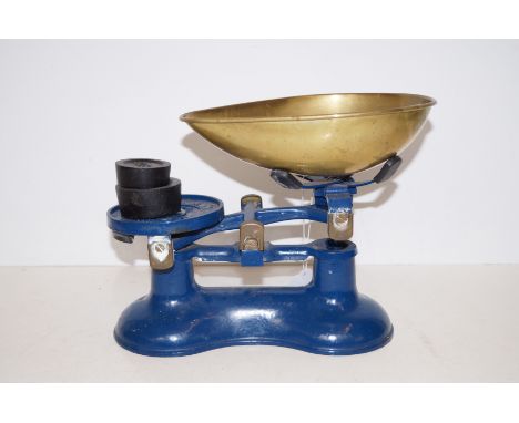 Vintage scales and weights