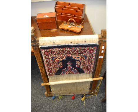 A 19th Century tapestry screen