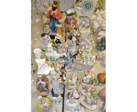 Continental Ceramics  - fairings, trinket boxes, figures;  etc 