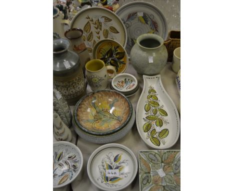 Denby - Glyn College bowl;  jug;  trinket dishes;  other Denby;  etc 