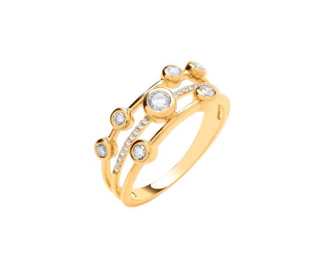 **ON SALE**&nbsp;9ct Yellow gold 0.33ctw Diamond Dress Ring
&nbsp;
Metal: 9ct Gold
Cut: Brilliant
Carat (TCW): 1.00ct
Colour: