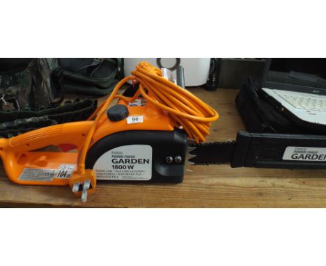 A Power Force electric chain saw 