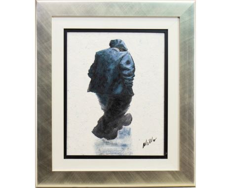 * ALEXANDER MILLAR (SCOTTISH b 1960), HOMEWARD BOUND hand embellished giclee print, signed and numbered 67/95 verso 51cm x 41