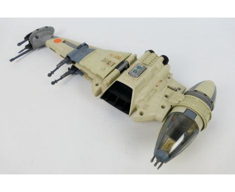 Star Wars - Kenner - Palitoy - An unboxed vintage Kenner / Palitoy Star Wars 'Return of the Jedi' 'B-Wing Fighter'. The vehic
