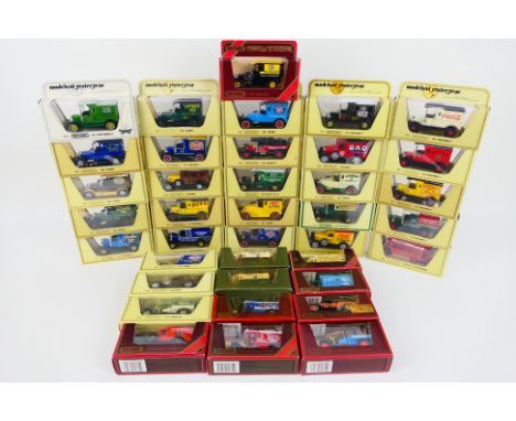 Matchbox Yesteryear - 38 x boxed vehicles including 1927 Talbot in Dunlop livery # Y-5, 1922 Ford Model T in Harrods livery #