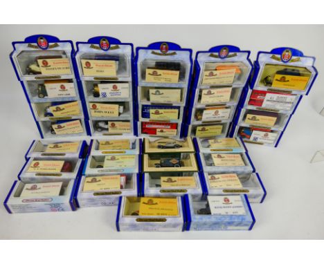 Oxford - Days Gone - 34 x boxed limited edition vehicles including Routemaster bus in Millwall FC livery, Morris van in Glide