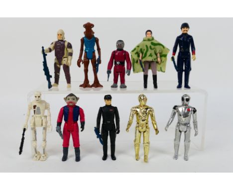 Star Wars - Kenner - LFL CPG - GMFGI - A loose collection of 10 Star Wars 3.75" action figures with several having weapons / 