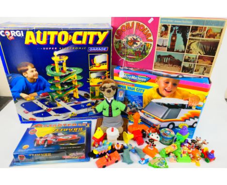 Corgi - Auto City Garage - Micro Machines - Super Van City - Airfix. A selection of Twenty items, boxed and loose and appeari