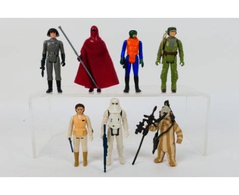 Star Wars - Kenner - LFL CPG - GMFGI - A collection of seven loose Star Wars 3.75" action figures with majority having weapon
