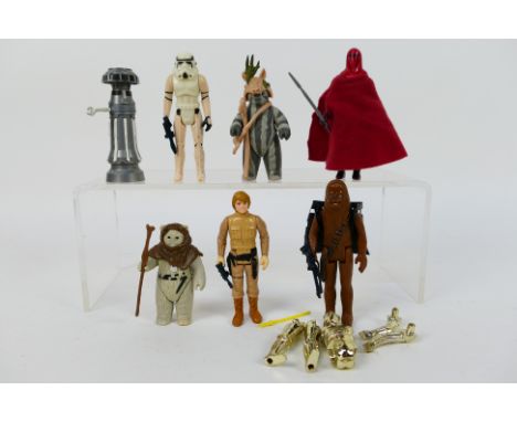 Star Wars - Kenner - LFL CPG - GMFGI - A unit of eight Star Wars 3.75" action figures with majority having weapons / accessor