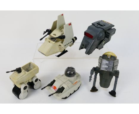 Star Wars - Kenner - Palitoy - Five unboxed Star Wars 'Mini-Rig' vehicles. Lot contains an INT-4; MLC-3;MTV-7;ISP-6 and a CAP
