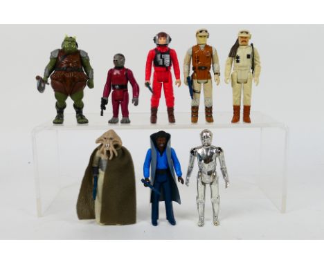 Star Wars - Kenner - LFL CPG - GMFGI - A loose collection of eight Star Wars 3.75" action figures with majority having weapon
