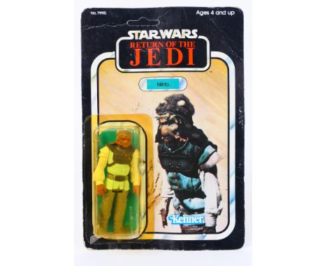Star Wars - Kenner - A carded Kenner Star Wars 'Return of the Jedi' 3.75" action figure 'Nikto'.   The figure appears to be i