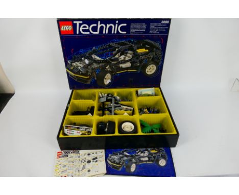 Lego - A boxed Lego Technic #8880 'Super Car' set. The 1994 set shows signs of play appearing Good overall and comes with ins
