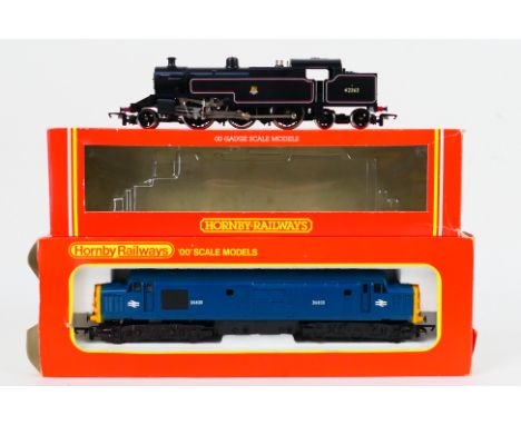 Hornby - Two boxed Hornby OO gauge locomotives. Lot includes Hornby R239 OO gauge Class 4P 2-6-4T steam locomotive Op.No.4236