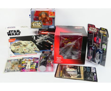 Star Wars - Hasbro - Just Toys - Micro Machines - Others - A miscellany of boxed Star Wars related toys, a paper model kit, a