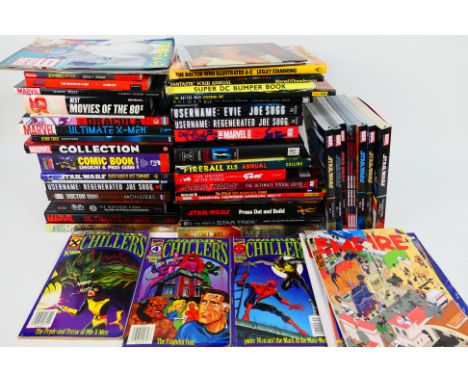 Marvel - Star Wars - Dr Who - Buffy - Others - A collection of mainly TV and Film related graphic novels, reference books, an