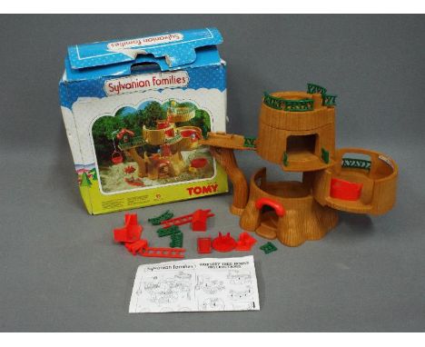Sylvanian Families, Tomy - A boxed Sylvanian Families Nursery Tree house in Playworn condition in a Fair Box with some imperf