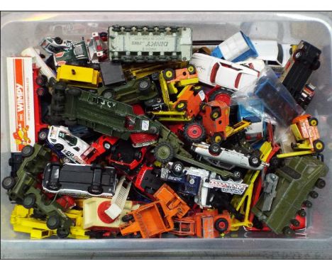 Dinky, Corgi, Matchbox, Majorette and Others -  A large quantity of unboxed diecast vehicles in various scales. All items are