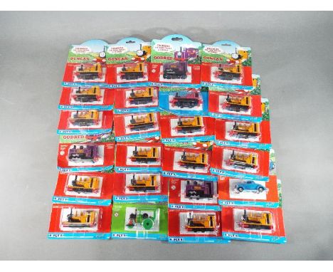 ERTL - 24 carded Thomas the Tank Engine models by ERTL. Lot consists mainly of Duncan and also includes George, The Fat Contr