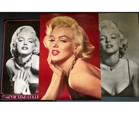 MARILYN MONROE Lot x 6 (1980's) - Selection of Colour & black & white Marilyn Monroe commercial posters from 1980's - Various