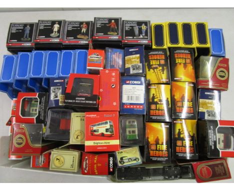 A collection of Corgi, Trident, Models of Yesteryear and other models of diecast vehicles, approximately 45