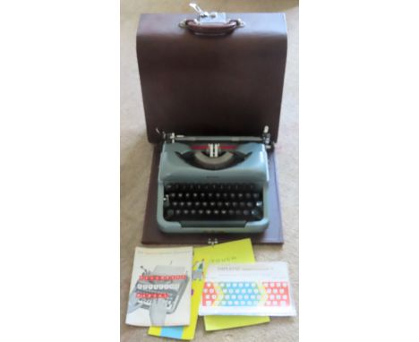 Cased vintage Imperial typewriter

Used condition, not tested for working 