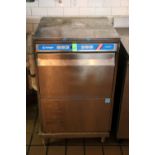 Insinger Cadet High temp rack under counter stainless steel washer Model: CDT-1 Serial: 10620007