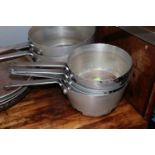Four sauce pans