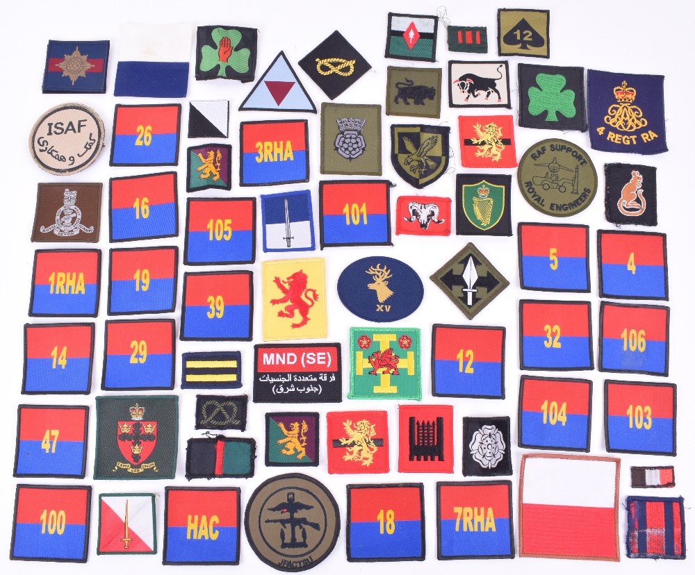 Selection of Modern British Army TRF / Formation Signs, various units ...