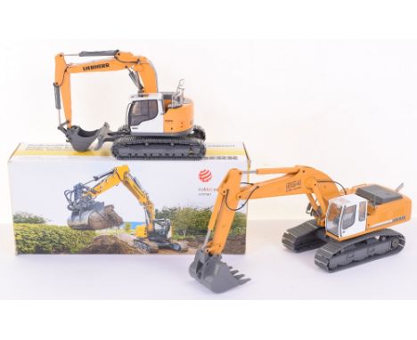 Conrad (Germany) Liebherr R 926 Litronic Hydraulic Excavator ,in near mint boxed condition and unboxed Conrad Liebherr 954Lit