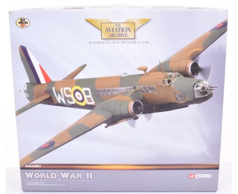 Corgi The Aviation Archive AA34801 Vickers Wellington MK I.A No 9 Sqn,RAF Honnington December 1939, in very good boxed condit