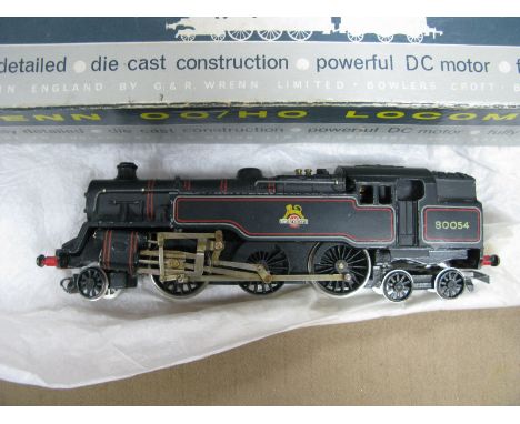 Wrenn Ref 2218 'OO' Gauge 2-6-4 Tank Locomotive, BR black R/no 80054, late crest, condition very good, box good, but with sel