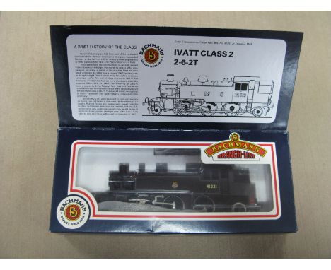 Bachmann 'OO' Gauge Ref 31.450 Ivatt 2P Class, 2-6-2 tank locomotive R/no 41221, appears unused, excellent boxed condition.