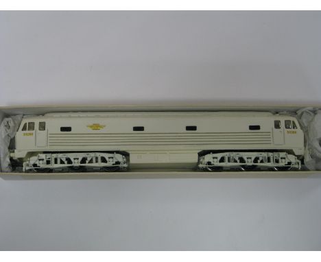 A Kit Built 'OO' Gauge Model of BR R/no D0260, named Lion, she was a prototype type 4  diesel (built 1962) with Co.Co wheel a