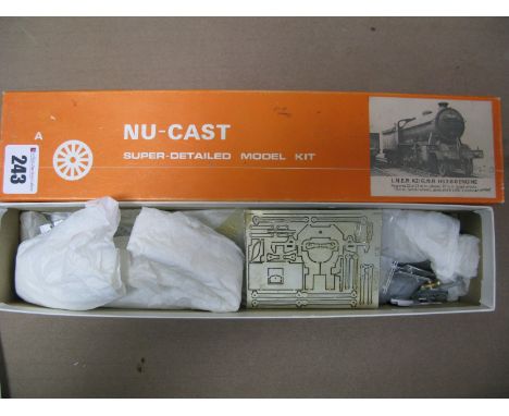 A NU Cast Lima White Metal Super Detailed Model Kit, L.N.E.R K2/G.N.R H3 2-6-0 Locomotive, unbuilt, unchecked:- Boxed