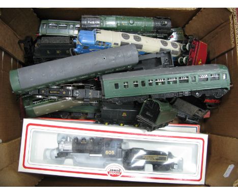 A Quantity of "OO" Scale Locomotives and Tenders, by various makers, both diesel and steam outline. All spares/repairs/repain