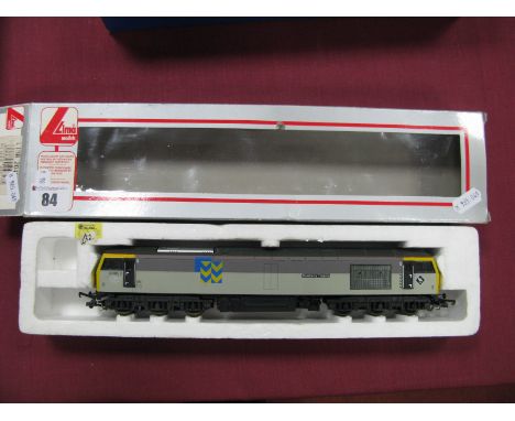 Lima 'OO' Gauge Class 60 'Roseberry Topping', R/no 60050 'Co-Co' Diesel BR grey, very good boxed condition.