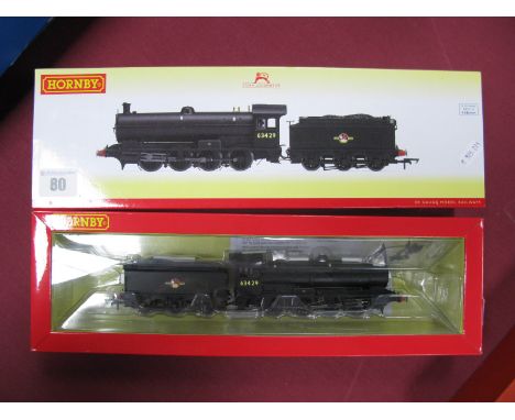 Hornby 'OO' Gauge Ref 3426 DCC Ready Class Q6 0-8-0 Locomotive/Tender R/No 63429 BR Black, Late Crest, appears unused, excell
