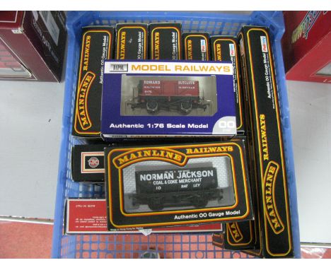 Eleven OO Gauge/4mm Items Boxed Rolling Stock, four Ref. 937392 "Norman Jackson" Hopper, three other hoppers Sheepbridge and 