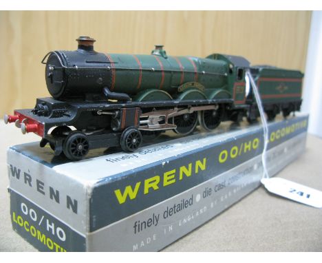 Wrenn Ref 2221 'OO' Gauge 4-6-0 Castle Class 'Ludlow Castle', BR green R/no 4075, late crest, condition good (minor chipping 