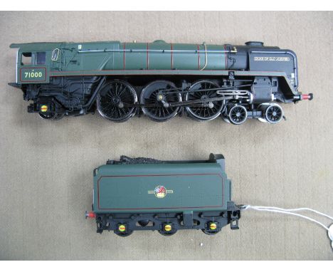 A Hornby "OO" Scale 4-6-2 - 'Duke of Gloucester', in British Rail green, unboxed.