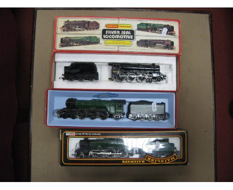 Three 'OO' Gauge Steam Locomotives Plus Tenders, Hornby 4-6-0 class 5MT BR black R/No 5428. Bachmann 4-6-0 Jubilee Class 'Bah