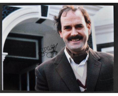 John Cleese - Fawlty Towers - large format autographed 11x14" colour photograph from the classic BBC comedy. Signed by Cleese