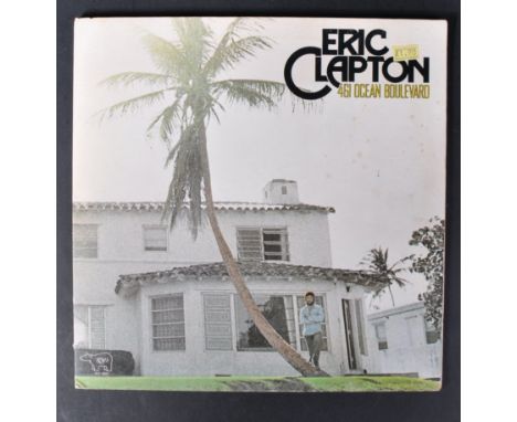 Eric Clapton - English Guitarist &amp; Singer / Songwriter - 461 Ocean Boulevard - autographed vintage vinyl record LP, signe