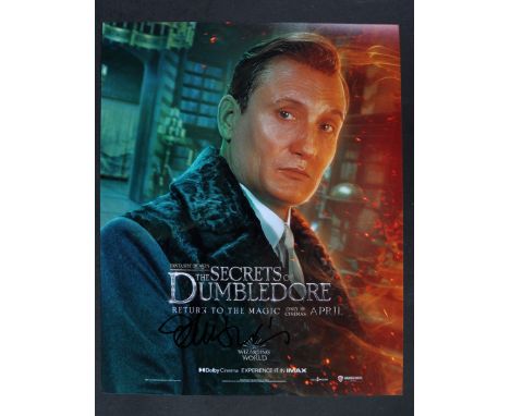 Mads Mikkelsen - Fantastic Beasts (Harry Potter) – The Secrets Of Dumbledore – autographed 8x10” promotional photograph from 