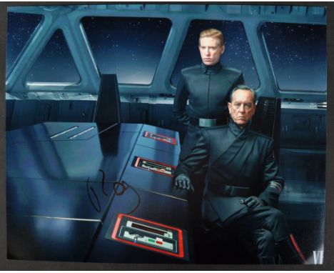 Star Wars - Richard E. Grant (General Pryde) - autographed 8x10" colour photograph from the franchise. Signed in black ink to