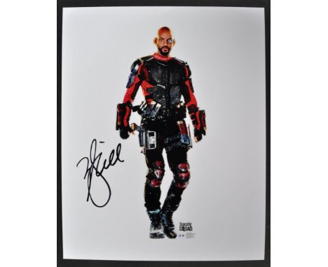 Will Smith - Suicide Squad (DC) - Deadshot - autographed 8x10" full colour photograph of Smith from the DC Universe movie. Si